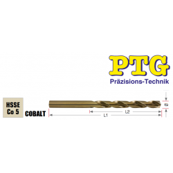 Urbis metālam PTG HSS-E Cobalt, 10.0mm, 87/133mm